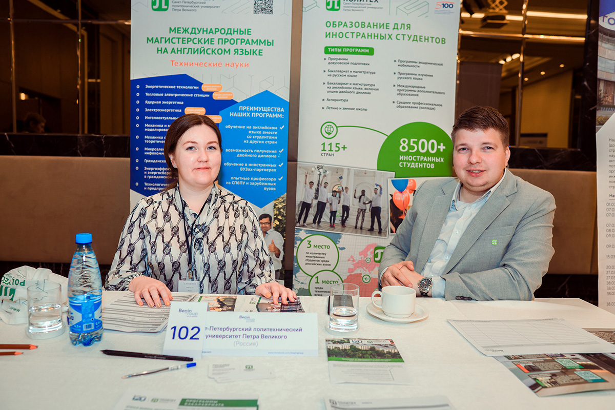 SPbPU Representatives took part in international educational exhibitions in the CIS countries 