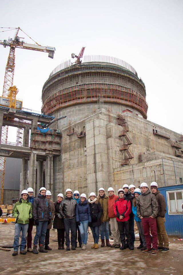 Участники Зимней школы побывали на Ленинградской атомной электростанции