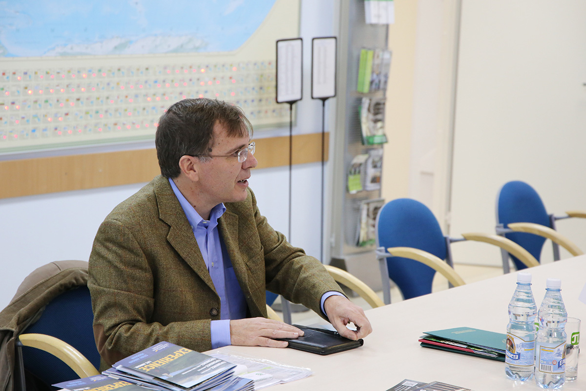 Stefano PARENTI, Director of Study Abroad/Exchange Programs of Southern New Hampshire University, USA visited SPbPU 