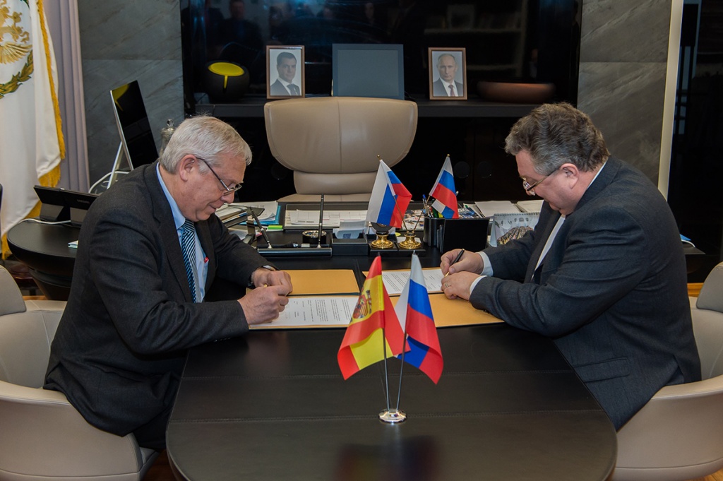 Polytech enhances science and education cooperation with Spain