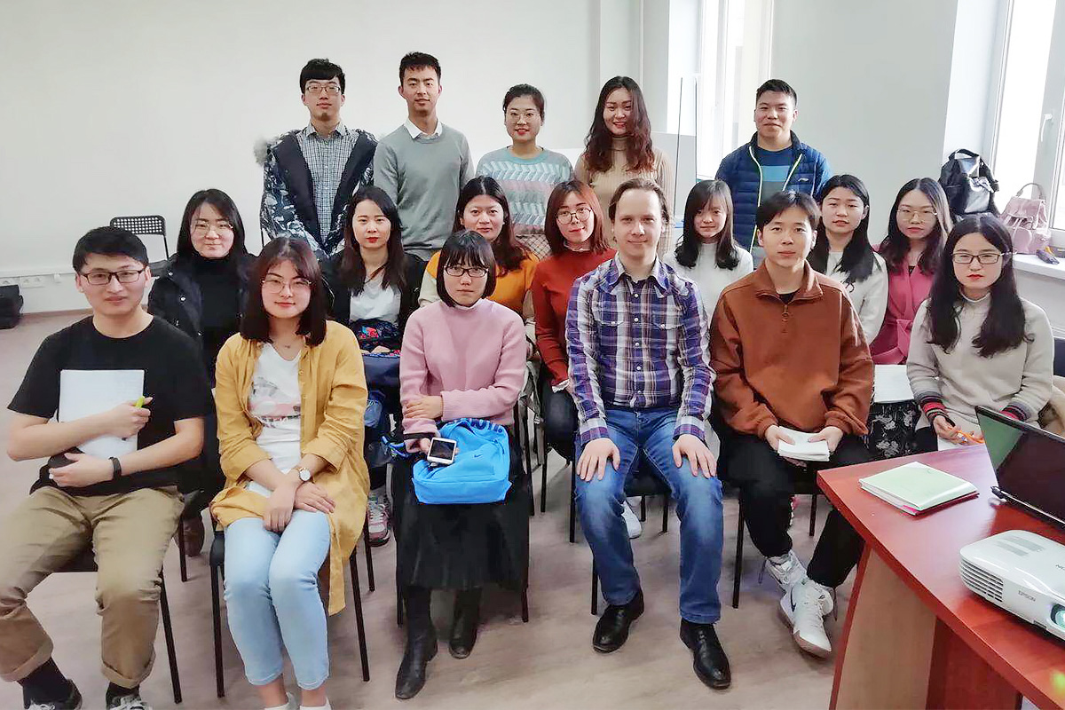 A group of Chinese students came to SPbPU from Xian University of Technology 