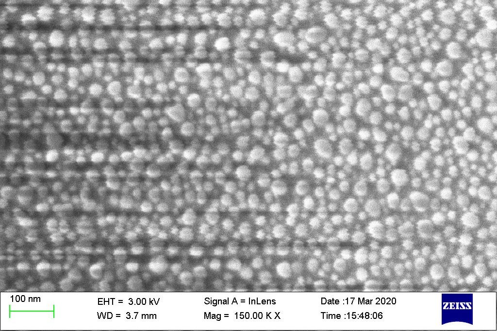 Scientists studied nanoparticles embedded in silver-ion-exchanged glasses