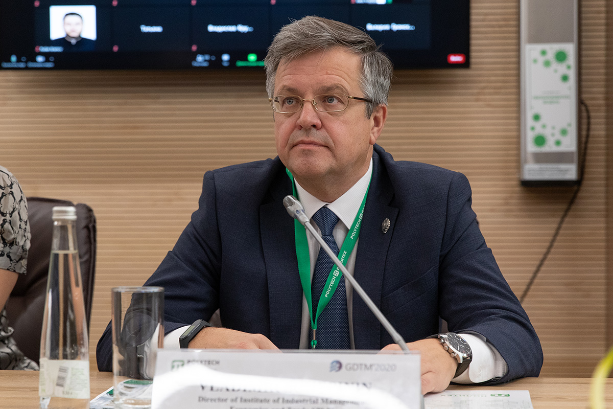 Director of the Institute of Industrial Management, Economics and Trade Vladimir SHCHEPININ