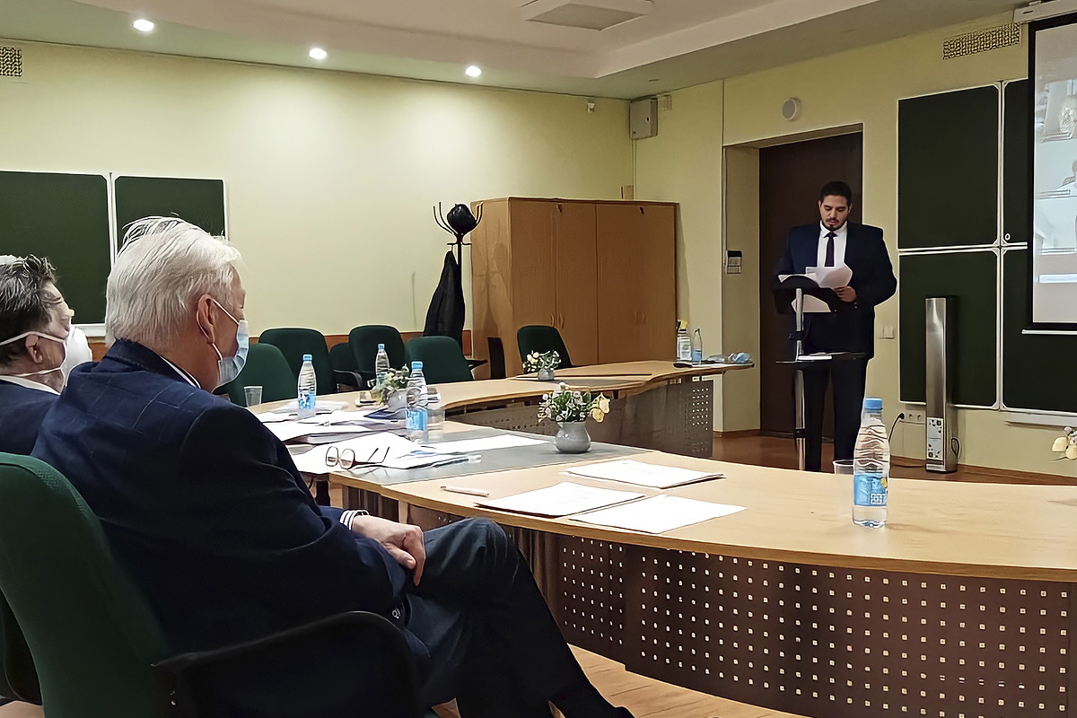 An international postgraduate student of Peter the Great St. Petersburg Polytechnic University from Syria successfully defended his candidate dissertation 