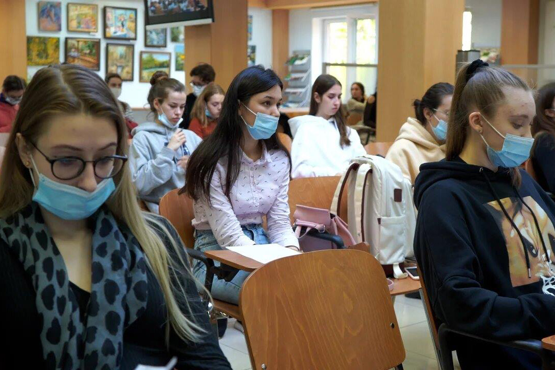 Polytechnic University students took part in the first All-Russian EcoTolk action 