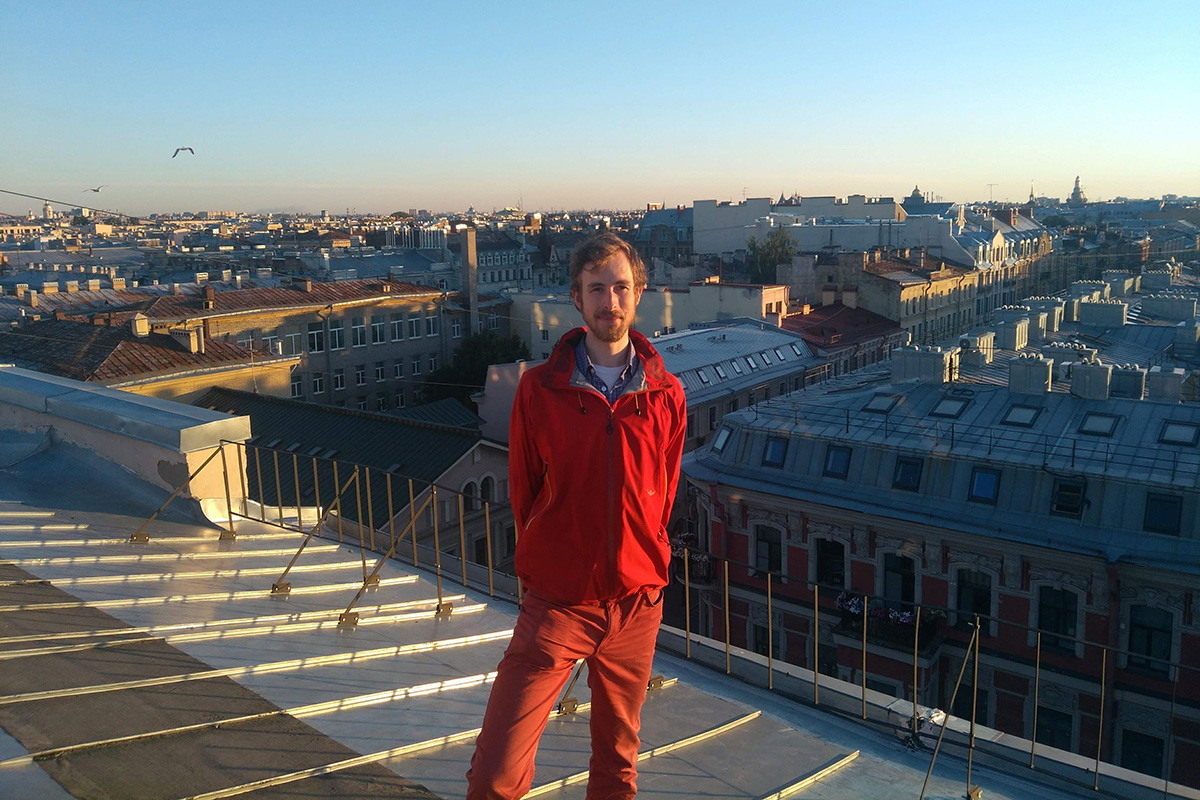 International student David Gutdeutsch about his studying at Polytechnic University and travelling around Russia 