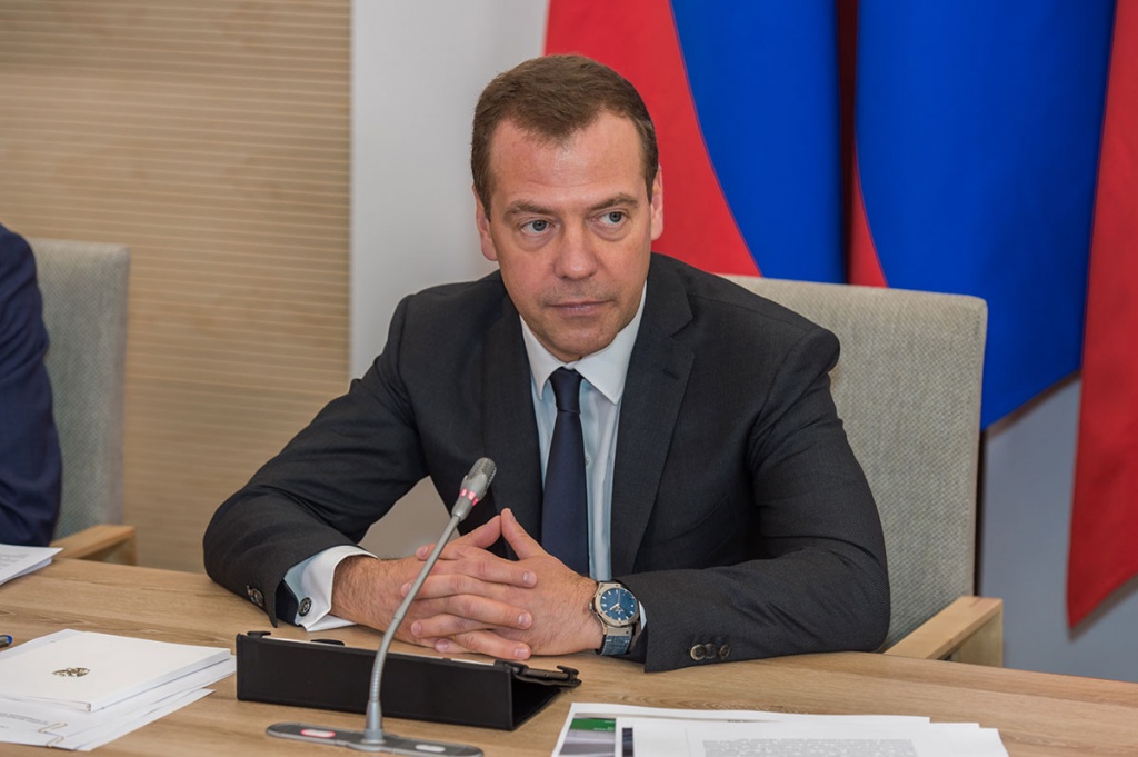 Dmitry Medvedev Held a Presidium Meeting of the Presidential Council for Economic Modernization and Innovations of Russia 