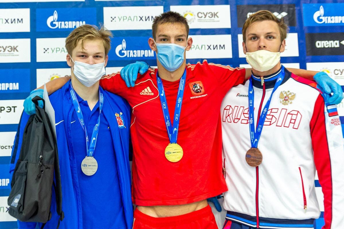 Polytechnic students at the Russia Swimming Cup 