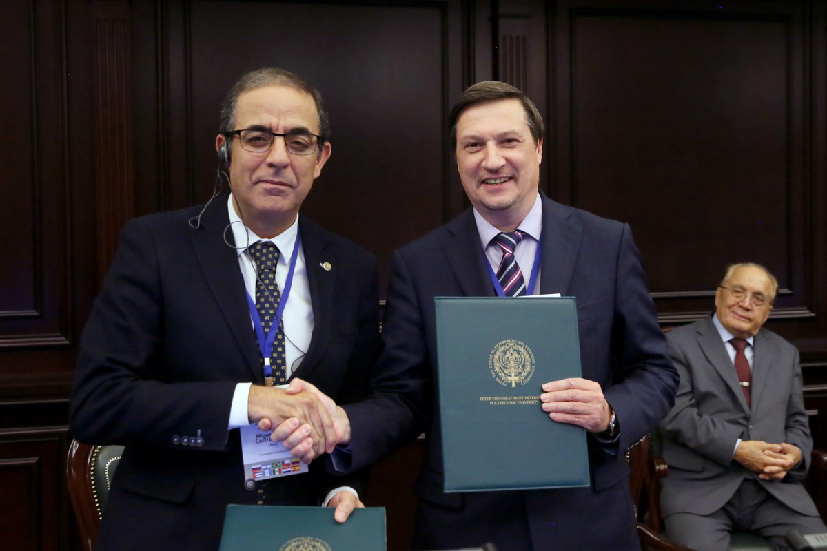 SPbPU signed agreement on cooperation with the University of Seville