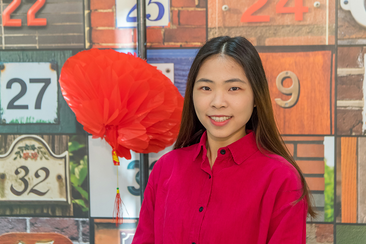 SPbPU student Chen Syhan spoke about the celebrations of the New Year in China 