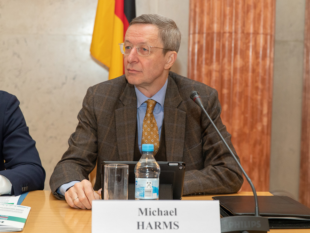 Director General of the Eastern Committee of German Economy Michael HARMS