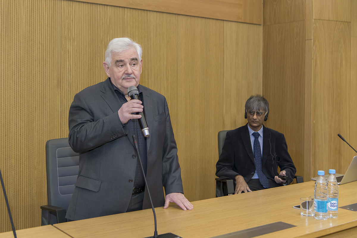 Professor of Cambridge University Sir Harshad Bhadeshia Delivered a Lecture at Polytechnic University   