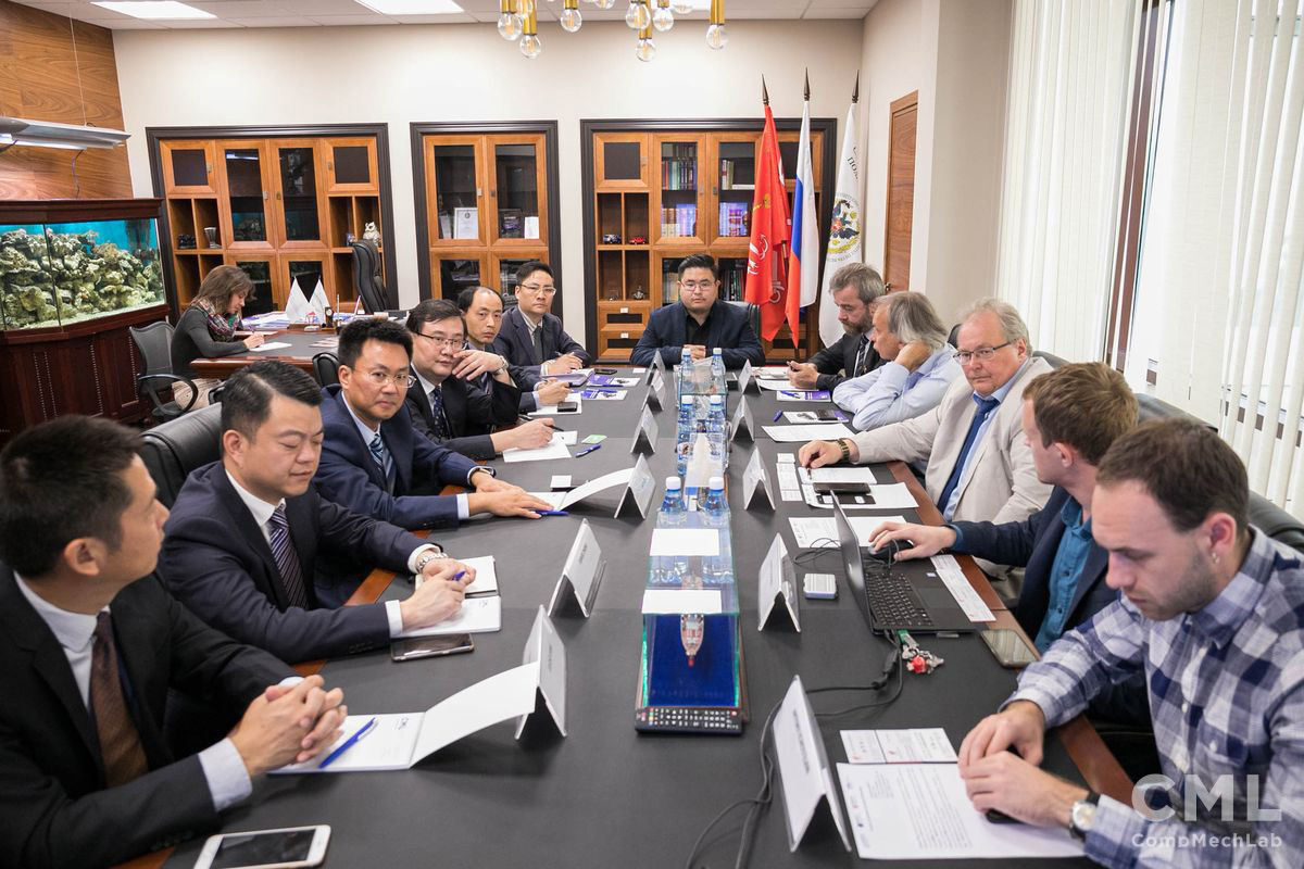 A delegation of Zhenjiang High-Tech Zone visited SPbPU 