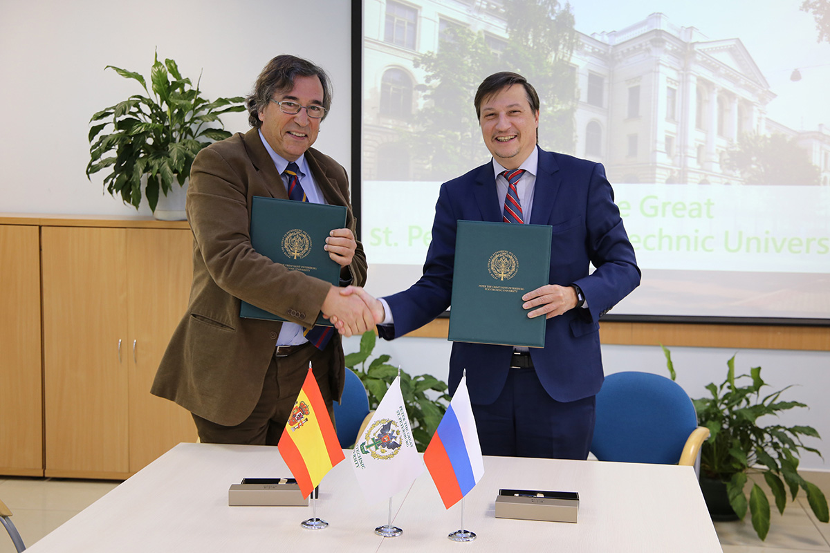 SPbPU and Polytechnic University of Catalonia have signed an Agreement on Student Exchange