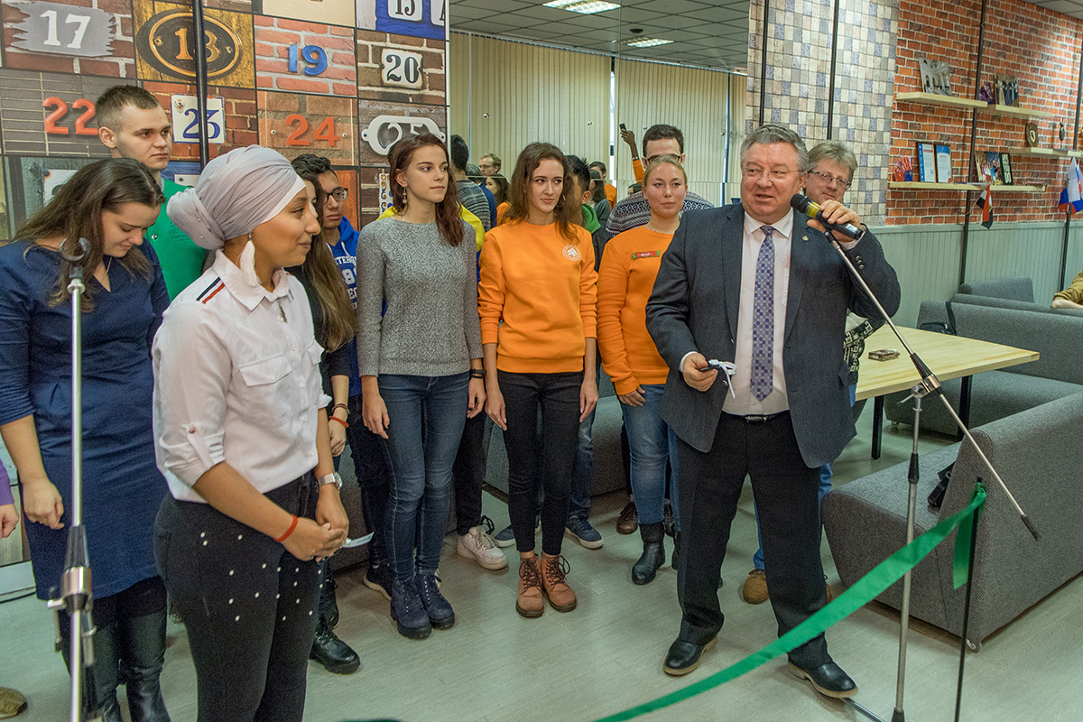 SPbPU PolyUnion student club for Russian and international students was officially opened SPbPU PolyUnion student club for Russian and international students was officially opened