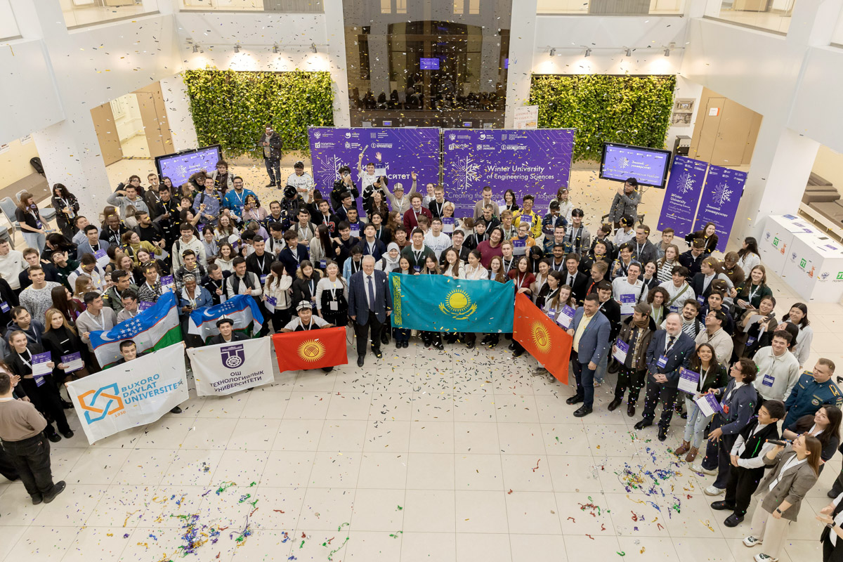 Participants of the Winter University at SPbPU 2025