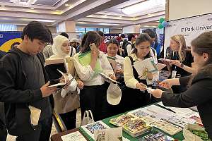 SPbPU at the exhibition in Tashkent: How to choose a profession of the future and enter a leading technical university
