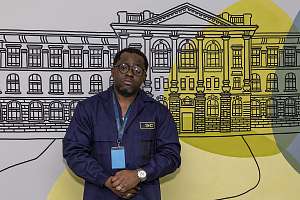 A graduate of SPbPU from Gabon, Atonfak Donfak Etienne Gaetan, shared how St. Petersburg became his second home