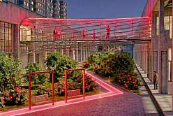 Students from the Polytechnic University and a university in Xi'an have presented concepts for the renovation of a park in China