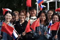 Chinese students constitute the majority of international students admitted to Peter the Great St. Petersburg Polytechnic University