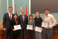 Smolny awarded students of Polytechnic University from Turkmenistan