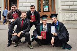 Holder of a master’s degree Jesus Alejandro Echeverry Mendoza: Polytech, Saint Petersburg and the Russian soul