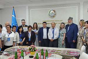 SPbPU participated in two conferences in Uzbekistan on education modernization and library development