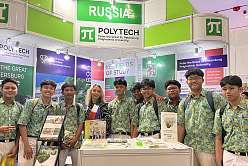 Polytech took part in Indonesia's largest educational exhibition