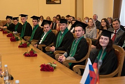 Presentation of diplomas to SPbPU graduates