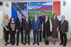 A delegation of the Consulate General of Uzbekistan visited Polytechnic University