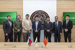SPbPU discussed cooperation with the Chinese company Qingte Group